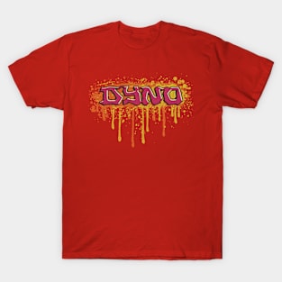 Dyno BMX Graffiti Splatter 1988 T-Shirt